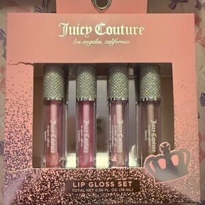 Juicy Couture Lip Gloss Set - Pink and Nude Collection